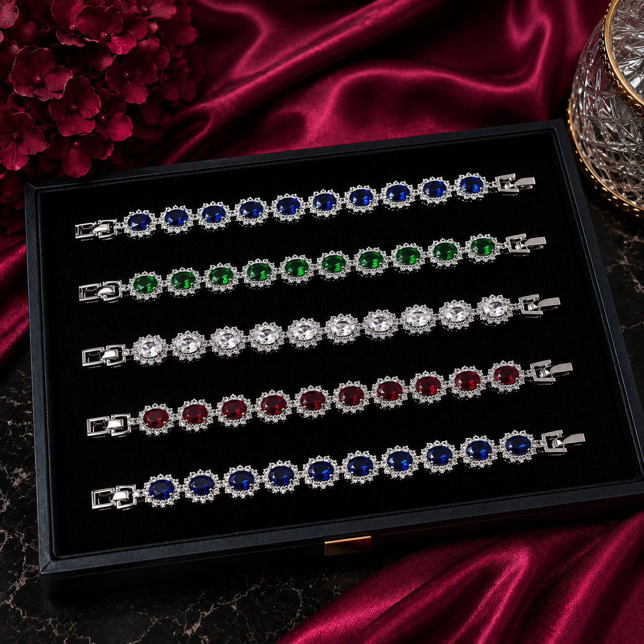 Oval Stones Bracelet