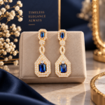 Royal Sapphire Blue Earrings