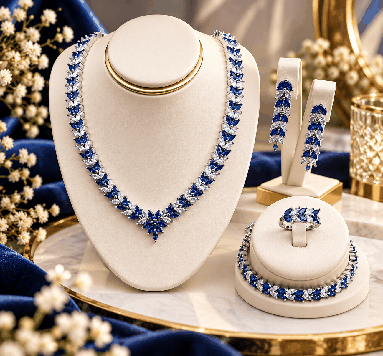 blue vine set